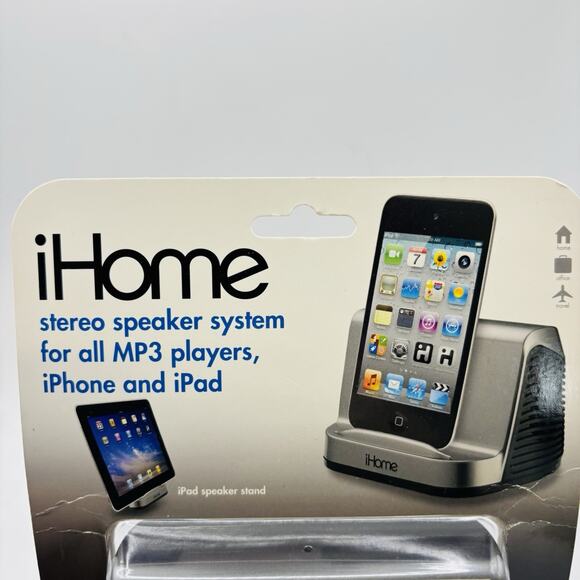 NEW iHome iHM16 Stereo Speaker System Dock for iPhone, iPad, MP3 Players, Phones - Picture 9 of 10